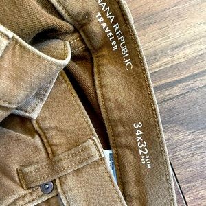 Three pairs of Banana Republic Travelers Pants